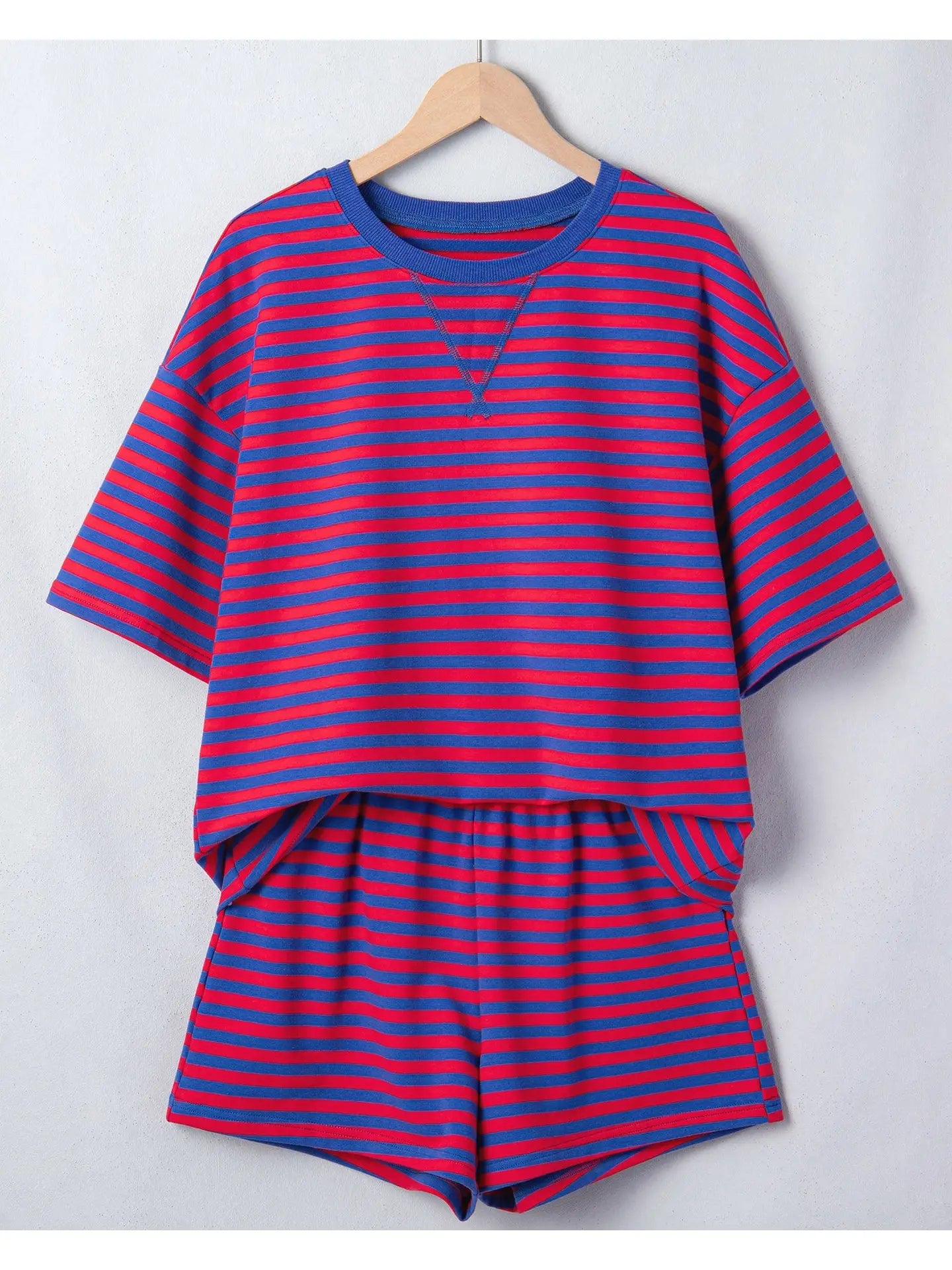 Elsa Stripe Set |T-ee & Shorts Set