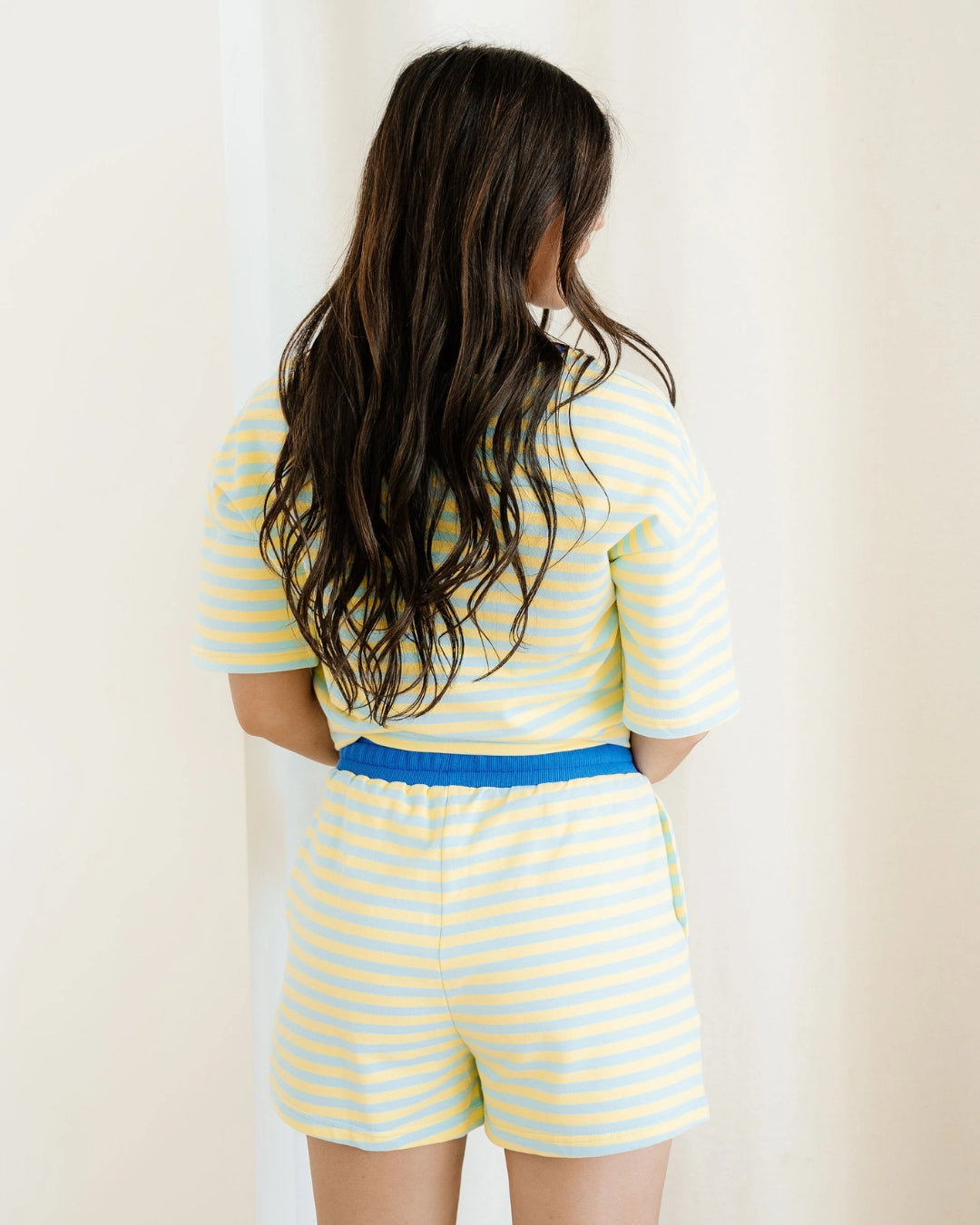 Elsa Stripe Set |T-ee & Shorts Set