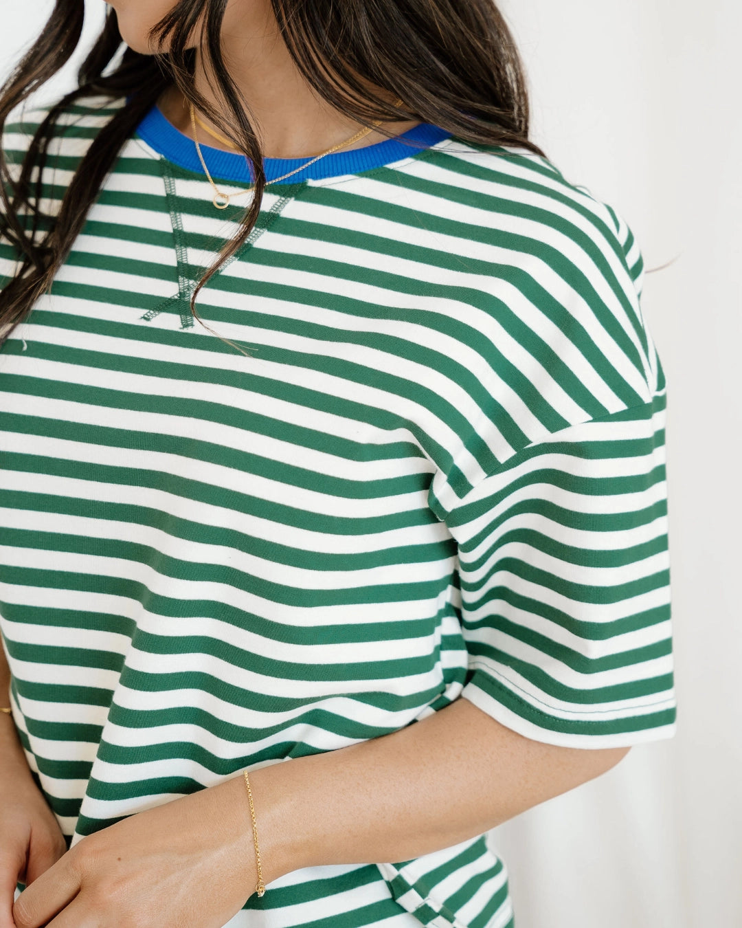 Elsa Stripe Set |T-ee & Shorts Set
