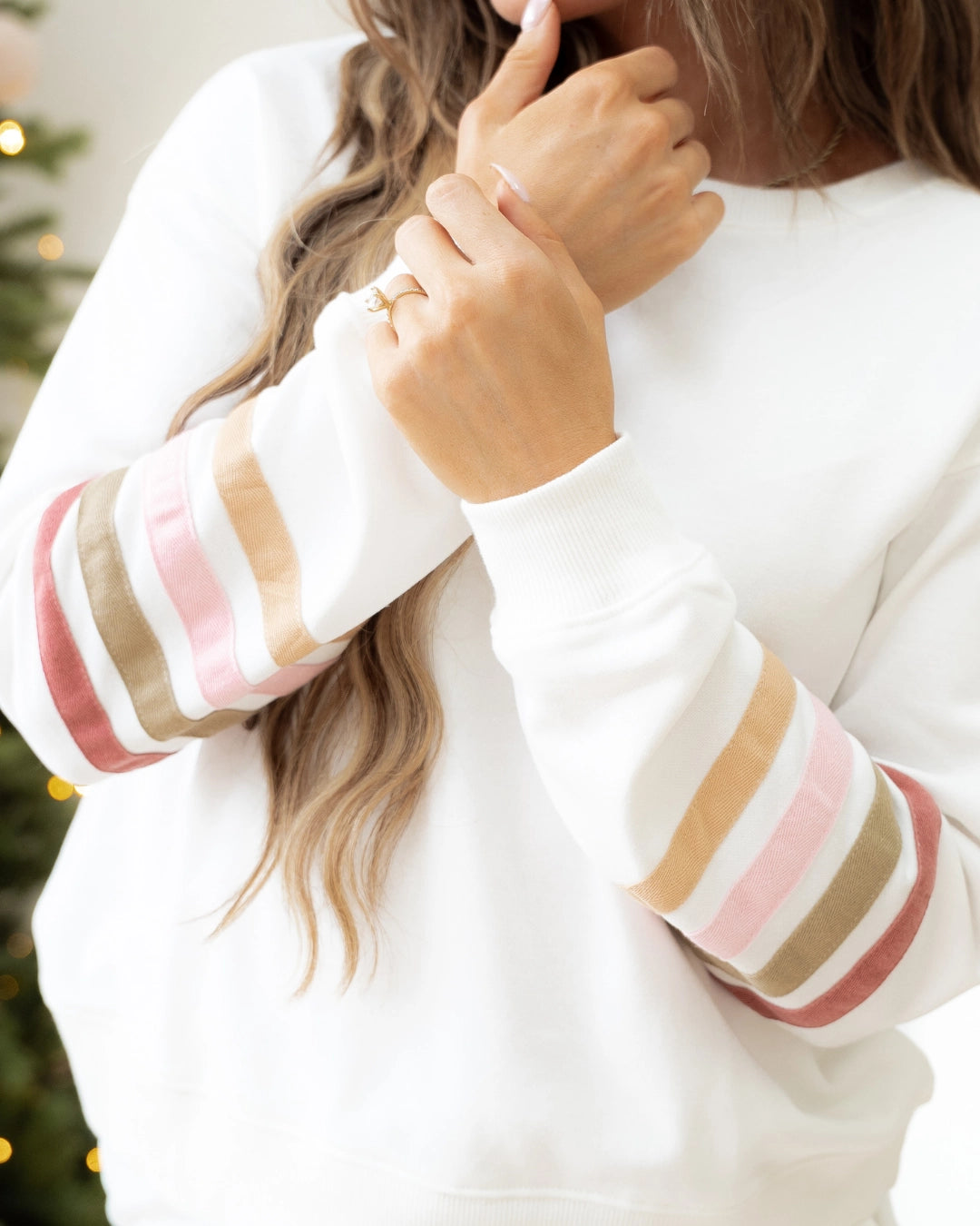 Daisy Drop Shoulder Pullover Set | Joggers |