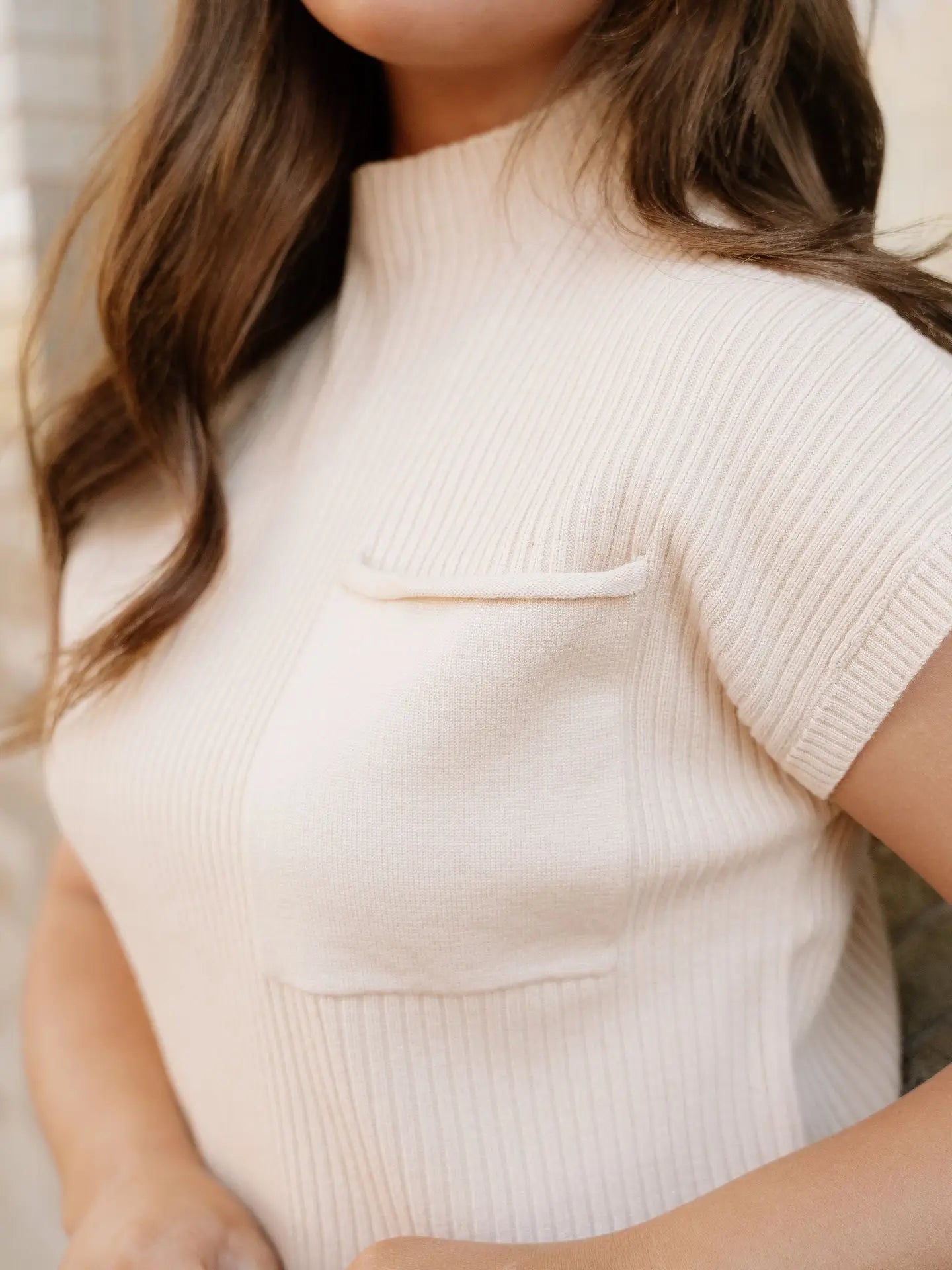 Ayla Short Sleeve Sweater| Knit Top | Casual Top