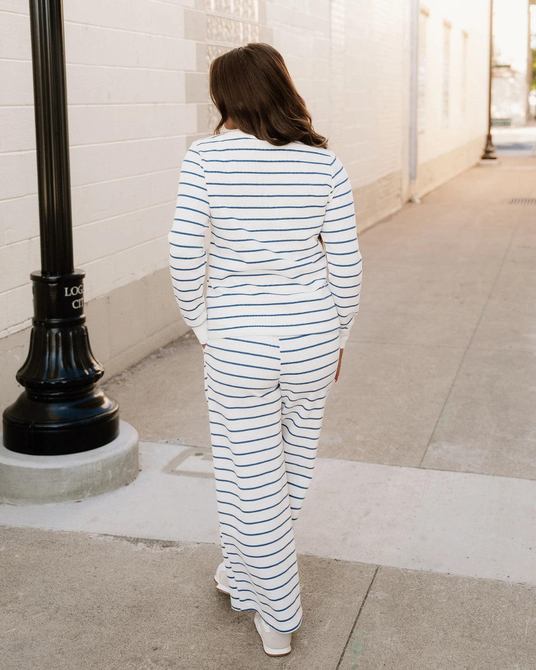 Sailer Set  | Striped Lounge Wear